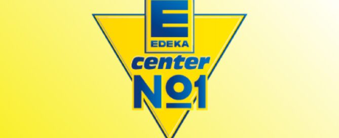 Das Bild zeigt das Logo des Edeka No1 im Forum Steglitz. Hier geht es zum aktuellen Prospekt.