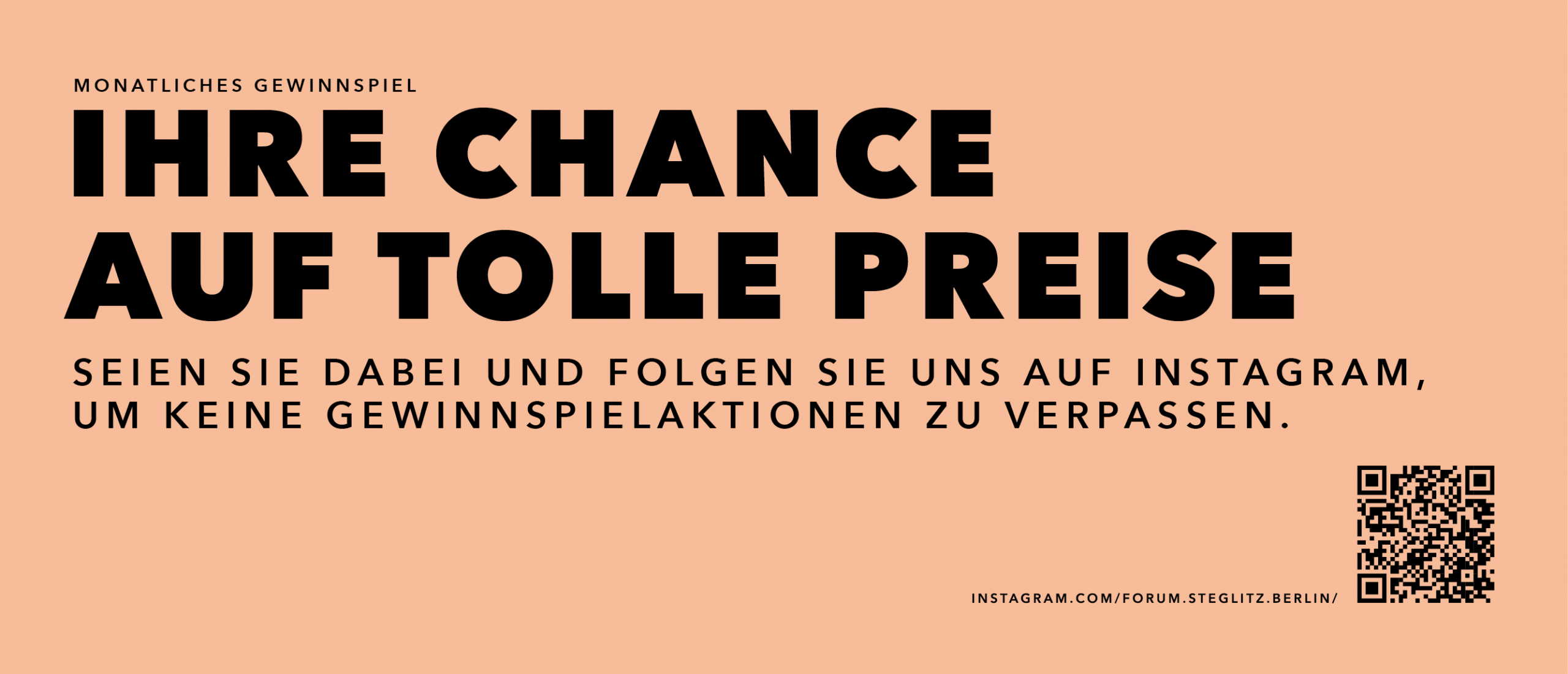Forum Steglitz Gewinne auf Instagram Gewinnspiele