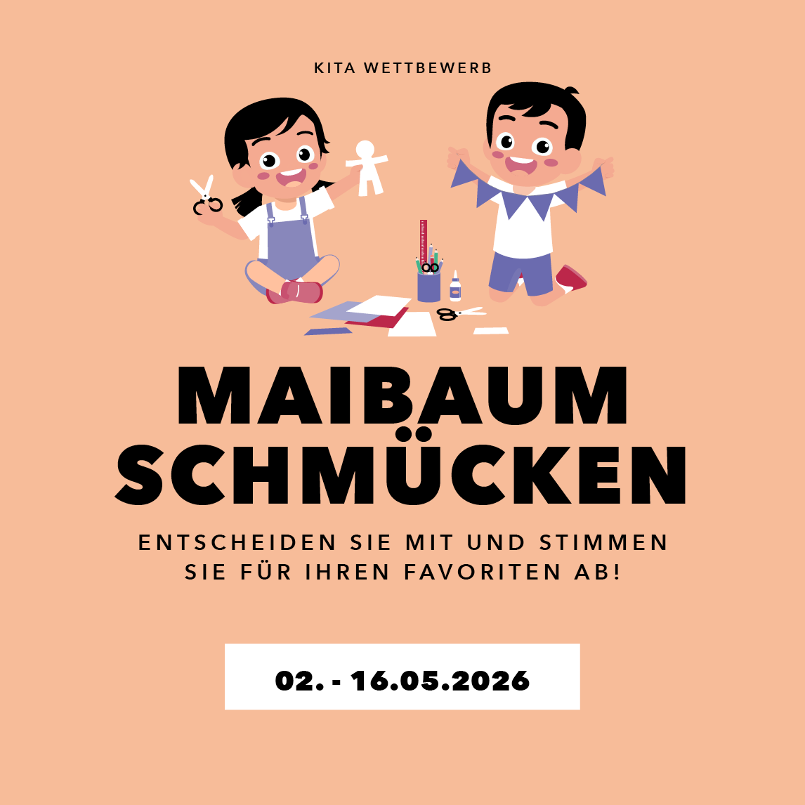 Maibaum Schmücken Forum Steglitz